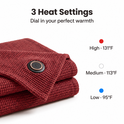 Portable Heated Wrap with USB Warmth